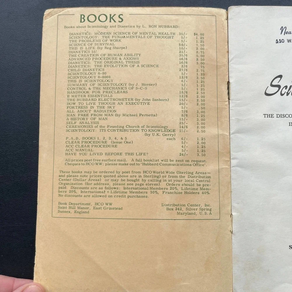 Scientology 8-80 The Discovery and Increase of Life Energy by L.Ron Hubbard
